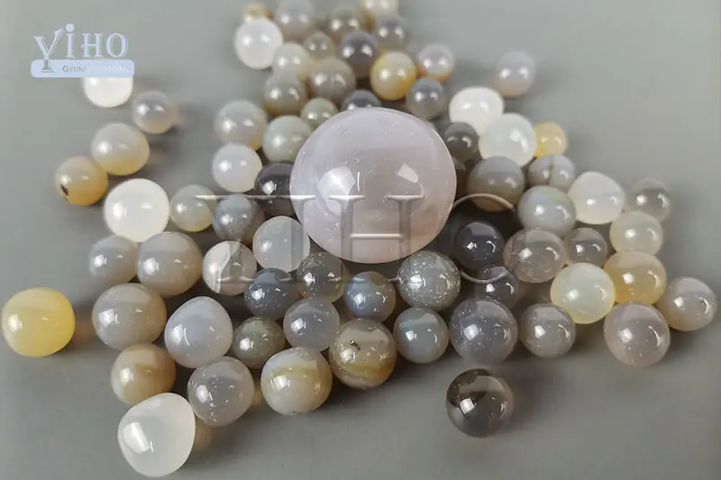 high-purity agate grinding ball for precision milling